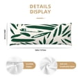 thumbnail image 2 of Bixox Palm Branch With Leaves Print Body Pillow Cover with Zipper Closure, Cozy Fuzzy Fleece Body Pillow Case Cover 20 x 54 Inches,Long Body Pillow Pillowcase, 2 of 6