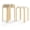 Natural+white, variant on Stackable Bentwood Stools Set of 4, 18-Inch Height Backless Counter Chairs with Round Top, Anti-Slip Felt Pad, Portable School Stool for Dining Room, Kitchen, Classroom (Walnut)