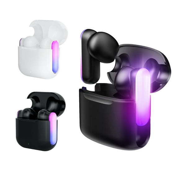 Zummy Neon Light TWS Wireless Earbuds with Noise Redution