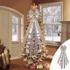 thumbnail image 1 of Adorno En Navidad onlyliua Estampado de Canela 43 X 11 Pulgadas, 1 of 7