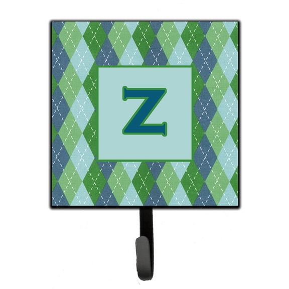 Letter Z Initial Monogram - Blue Argoyle Leash or Key Holder