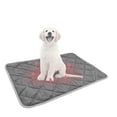 thumbnail image 4 of kusrkot 2Pcs Self Heating Pets Pad Cat Dog Non Slip Bottom Sleeping Mat Soft Cage Gray 40x50cm Coffee 48x70cm, 4 of 9