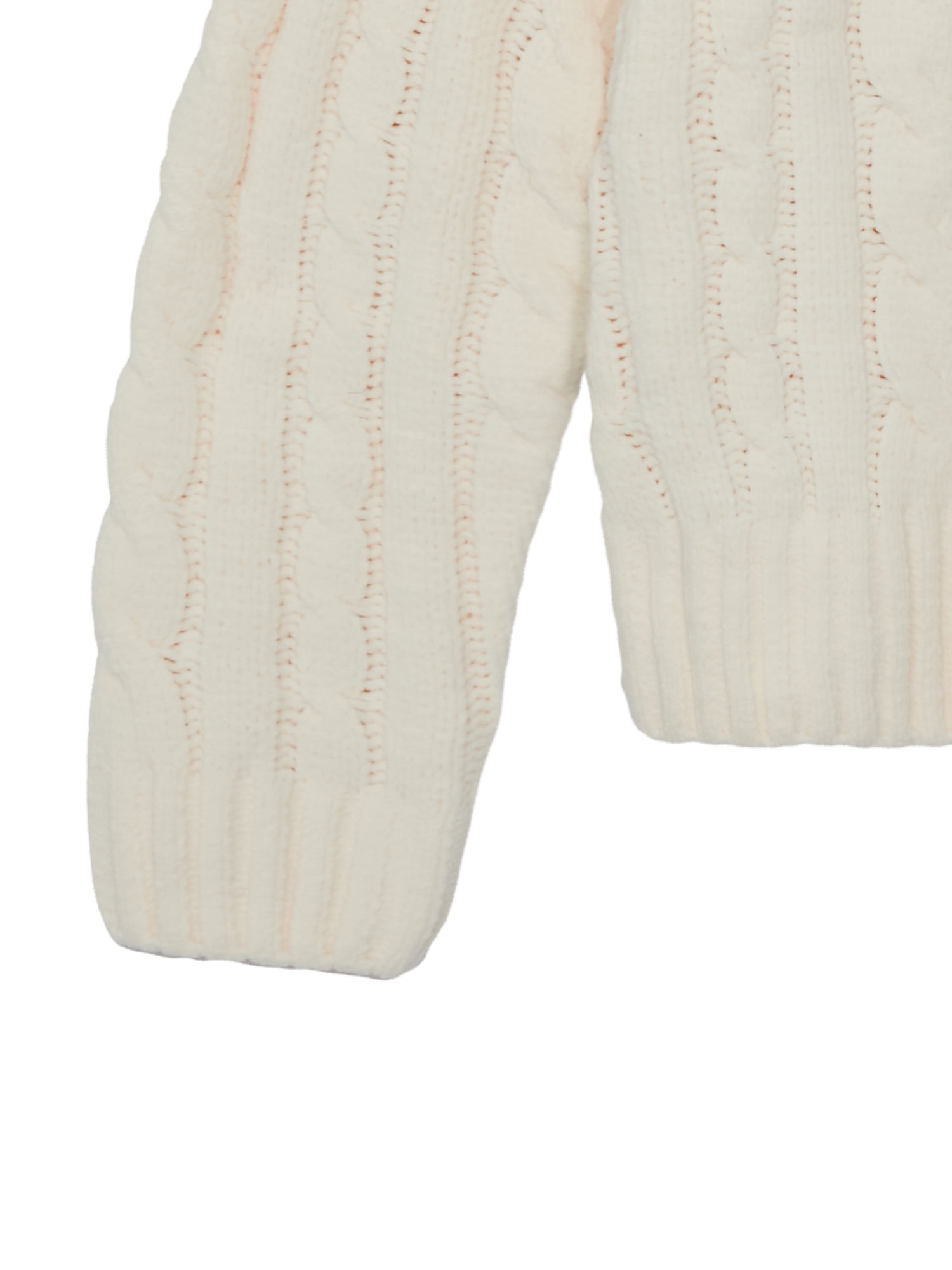 Wonder Nation Toddler Girls Cable Knit Sweater, Sizes 12M-5T