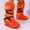 #052-Orange, variant on Taylonsss Women's Flat Heel Round Toe Lace-Up Winter Boots with Plush Lining for Warmth and Comfort Adjustable Fit for Fashionable Casual Wear