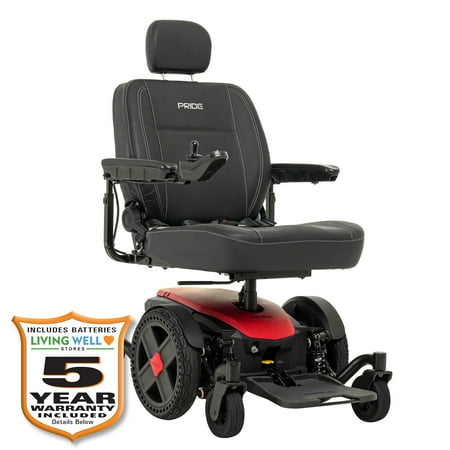 Pride Jazzy EVO 614 HD Heavy Duty Power Wheelchair, 450 Lbs. Weight Capacity