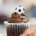 thumbnail image 3 of Football Cake Decorations Soccer Cupcake Toppers for Decoration 10Pcs, 3 of 5