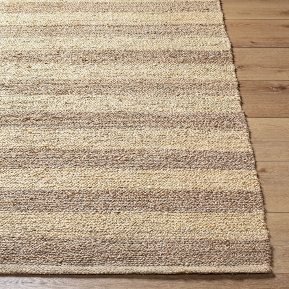 Livabliss Jute Rugs for Living Room, 9x12 Atina Cottage Tan Rug, Bedroom Dining Room Home Decor Stain Resistant Carpet (9' x 12')