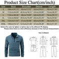 thumbnail image 3 of Dpytoraw Male Shirt Quarter Zip Work Daily Wear Long Sleeve Fashion Comfortable Plain Pocket Regular Fit Top, 3 of 4