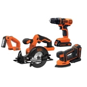 BLACK+DECKER BD4KITCDCMSL 4 Tool Lithium Cordless Combo Kit