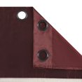 thumbnail image 6 of Nanshing Renee Grommet Light Filtering Floral Curtain Set, Red, 37" x 84", 6 of 6