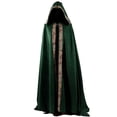 thumbnail image 2 of Capa larga de 5 colores para hombre, vestido de clero de iglesia Medieval, capa, capa, Cosplay, Halloween, 2 of 3