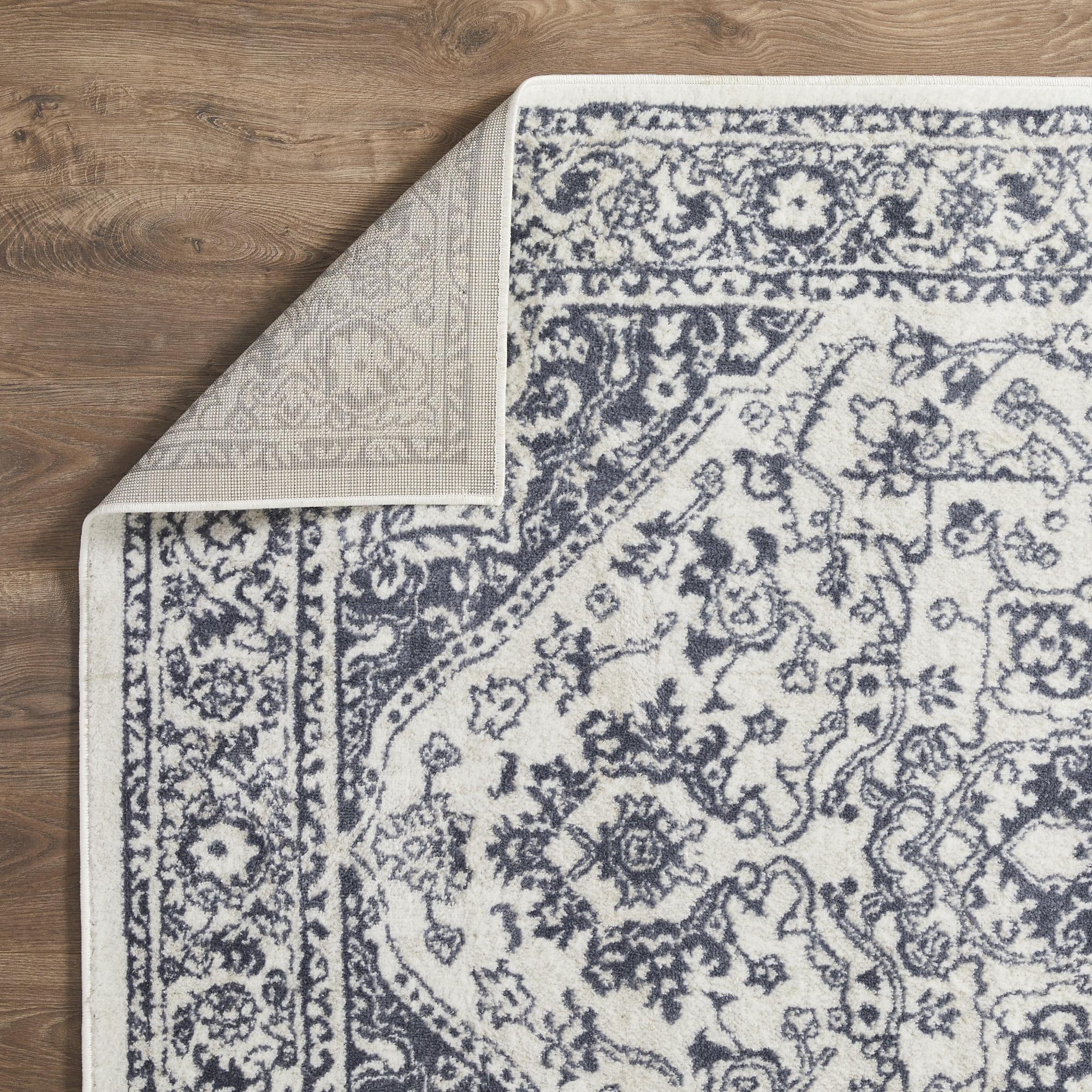 Loomaknoti Carleigh Armili 4' x 6' Blue Oriental Indoor Area Rug