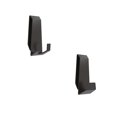 thumbnail image 3 of Juego de 2 ganchos Storage Hooks Better Living Facet, color negro mate, 3 of 6
