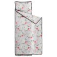 thumbnail image 2 of Pioneer Flower Floral Print Pattern Teens Toddler Nap Mat with Pillow, Sleeping Mat Bag for Preschool Daycare 60"x20", 2 of 6