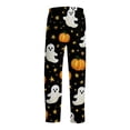 thumbnail image 4 of Satingcolo Mens Pajama Pants Funny Pajama Pants for Men Soft Halloween Printed Sleepwear Bottoms Novelty Sleep Lounge Pants, 4 of 7