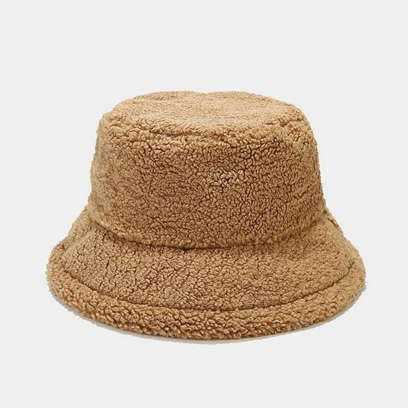 Winter Faux Fluffy Cow Print Bucket Hats Women Outdoor Warm Sun Hat Soft Velvet Fisherman Cap Lady Panama Female