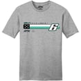 thumbnail image 2 of Men's RFK Racing Heather Gray Brad Keselowski BuildSubmarines.com Car T-Shirt, 2 of 3