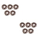 thumbnail image 3 of Qarigey Paquete de 5 gomas para el pelo para mujer, elásticas, para viajes, vacaciones, oficina, coleta elástica, diadema para mujer tipo 2 Tipo 2 2piezas, 3 of 6