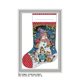 thumbnail image 3 of Kit de punto de cruz estampado de serie de medias de Navidad, patrón de dibujos animados, 14CT, 11CT, juego de artesanía de bordado, regalo de costura, 3 of 4