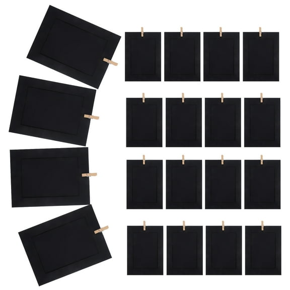 HOMEMAXS 20 Pcs Film Cardboard Photo Frame Single Display Delicate