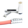 thumbnail image 3 of EN Models Electrical Wire Tube Naked Wiring Connector Cable Terminals Crimp Tinned row zero Screw Bridge Hole Holder Brass Bar, 3 of 7