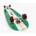 thumbnail image 2 of Hamboards Classic Handcrafted Longboard Skateboard for Landsurfing & Land Paddling - Laminated Birch/Super Hard Bamboo, 2 of 7