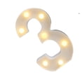 thumbnail image 4 of Inteprter Número 3D Visual LED Luz de noche Lámpara de escritorio Fiesta de cumpleaños Regalo para niños Iluminación y accesorios numero 3 Inteprter LED1555-29B, 4 of 4