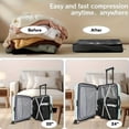 thumbnail image 6 of Travel Vacuum Compression Storage Bags, Waterproof Moisture-Proof Space Saver Bags for Camping Business Trips Seasonal Home Storage,Black, 6 of 6