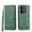 Green, variant on Wallet Case for Honor 400 Flip Phone Case with Card Slots, Cash Pocket, Kickstand, Magnetic Closure & Wrist Strap, TPU Soft Shell Cover Black