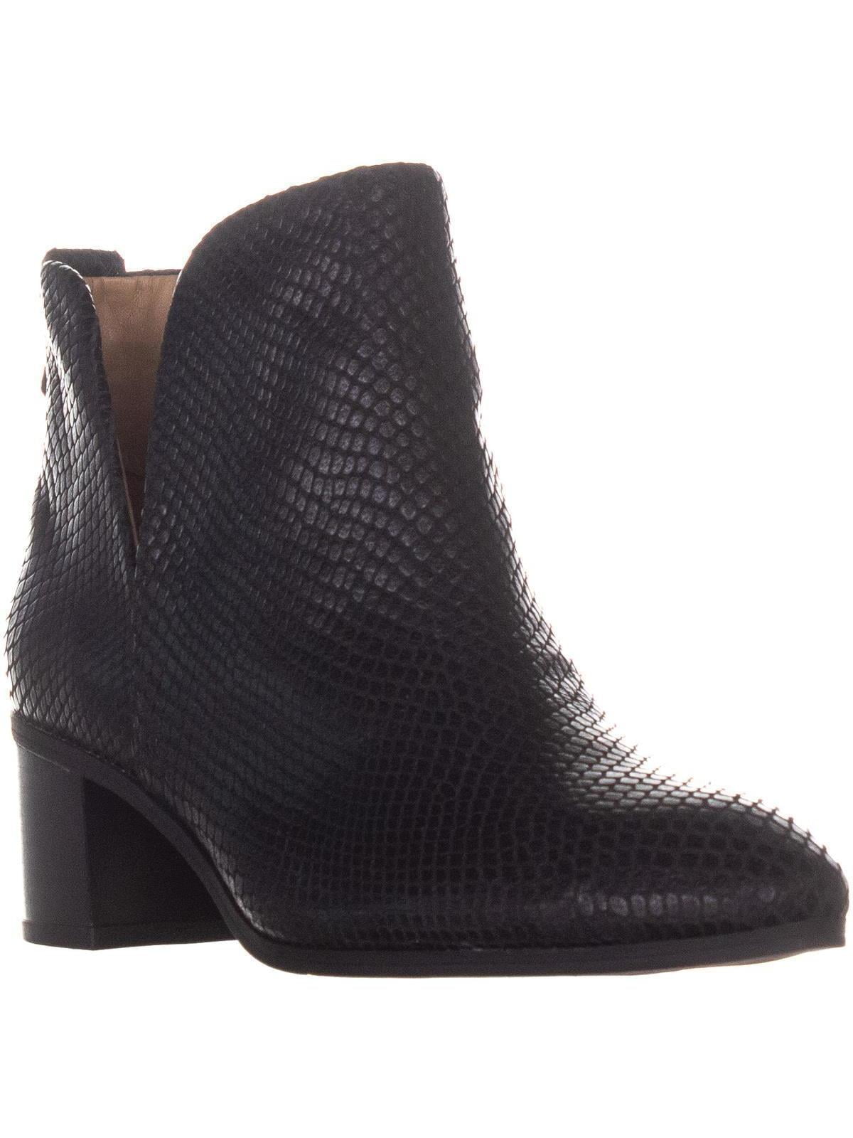 franco sarto black ankle boots