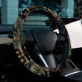 thumbnail image 6 of Christmas 14.5 Inch Printing PVC Leather Car Wheel Covers Steering Wheel Cover Auto Accessories, 6 of 6