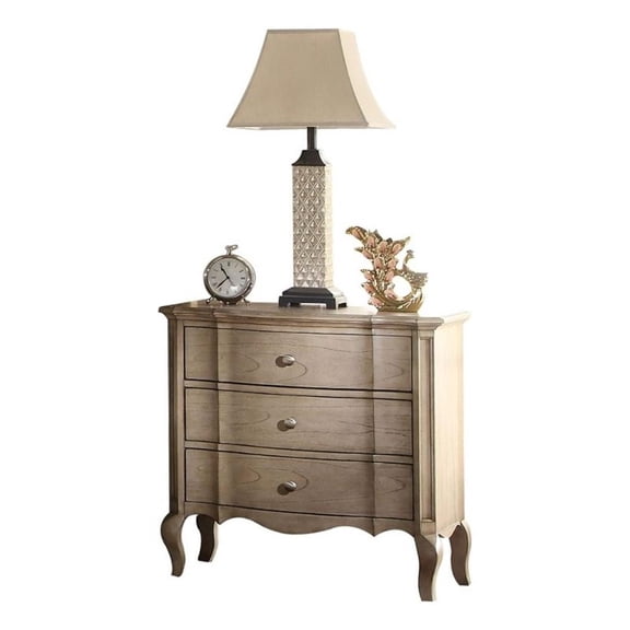 ACME Chelmsford Nightstand in Antique Taupe