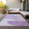 thumbnail image 6 of Addison Rugs Chantille Indoor/Outdoor Transitional Modern Purple Washable Rectangle Rug, 8' x 10', 6 of 6