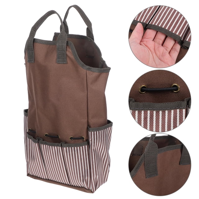 TABLZONE Bolsa Portaherramientas Multifuncional Para Jardín En Tela Oxford Impermeable Con Espacio Amplio
