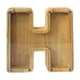 thumbnail image 2 of Lata de ahorros de madera con letras en inglés, lata de ahorros de vidrio transparente, alcancía, 2 of 6