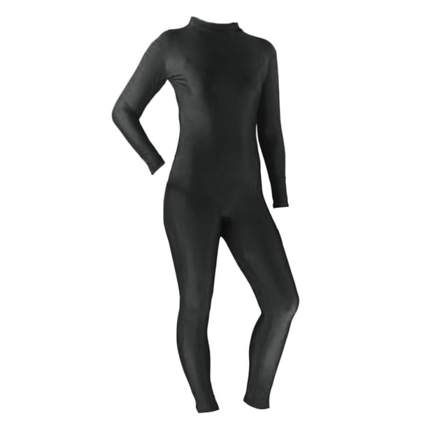 Prettyia Mujer Spandex Mono Elástico Gimnasia Unitard Rojo y -3XL Negro l Zulema Body de Spandex