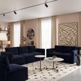thumbnail image 7 of Tov Furniture Willow Navy Modular Loveseat, 7 of 7