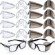 thumbnail image 1 of 8 Pairs Safety Eye Glasses Side Protection Slip Clear Flexible Slip Shield Fgao, 1 of 4