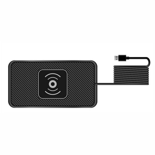 Cargador inalámbrico Pisexur para hombre, base de carga inalámbrica para coche, cargador inalámbrico rápido de 10 W, base de carga para teléfono móvil, cargador inalámbrico para coche, electrónica pa