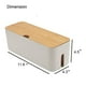 thumbnail image 1 of Sourcemall Caja de gestión de cables | Organizador Power Stripe | Caja, 1 of 2
