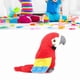 thumbnail image 4 of Lindo Juguete Eléctrico de Loro de Peluche que Habla Repite Cualquier Idioma Para Niños que Aprenden Verde, 4 of 7