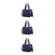 thumbnail image 2 of Sonducket Bolso bandolera grande de nailon para mujer, resistente al agua y duradero, con múltiples bolsillos, bandolera azul Type1 NO1, 2 of 6