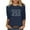 Navy, variant on successthop Womens Christian Shirt Casual 3/4 Sleeve Clothes Oversized Crewneck Pullover Tops Letter Stylish Tee Shirts