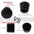 thumbnail image 5 of Rubber Leg Cap End Tip Furniture Feet Protector 10mm 3/8" Inner Dia 2pcs, 5 of 7