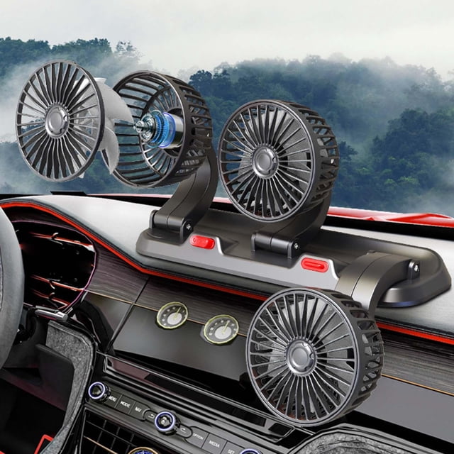 Ventilador de Refrigeración para Vehículos 12V 24V shamjiam Ventiladores de coches eléctricos