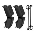 thumbnail image 4 of 2 protectores resistentes para guardabarros de PWC, color negro, fáciles de guardar con cordones elásticos, prácticos accesorios para guardabarros, 4 of 8