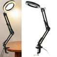 thumbnail image 4 of Desktop LED Light, Easy To Install Clamp Type 360° Rotation Arm 5X LED Work Lamp  For Industrial Repair, 4 of 8