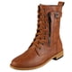 thumbnail image 2 of Botas de montar de vaquero de estilo occidental a la moda para mujer, botas informales cálidas de tacón bajo hasta la rodilla, zapatos de tubo medio Wmkox8yii  shkj316, 2 of 9