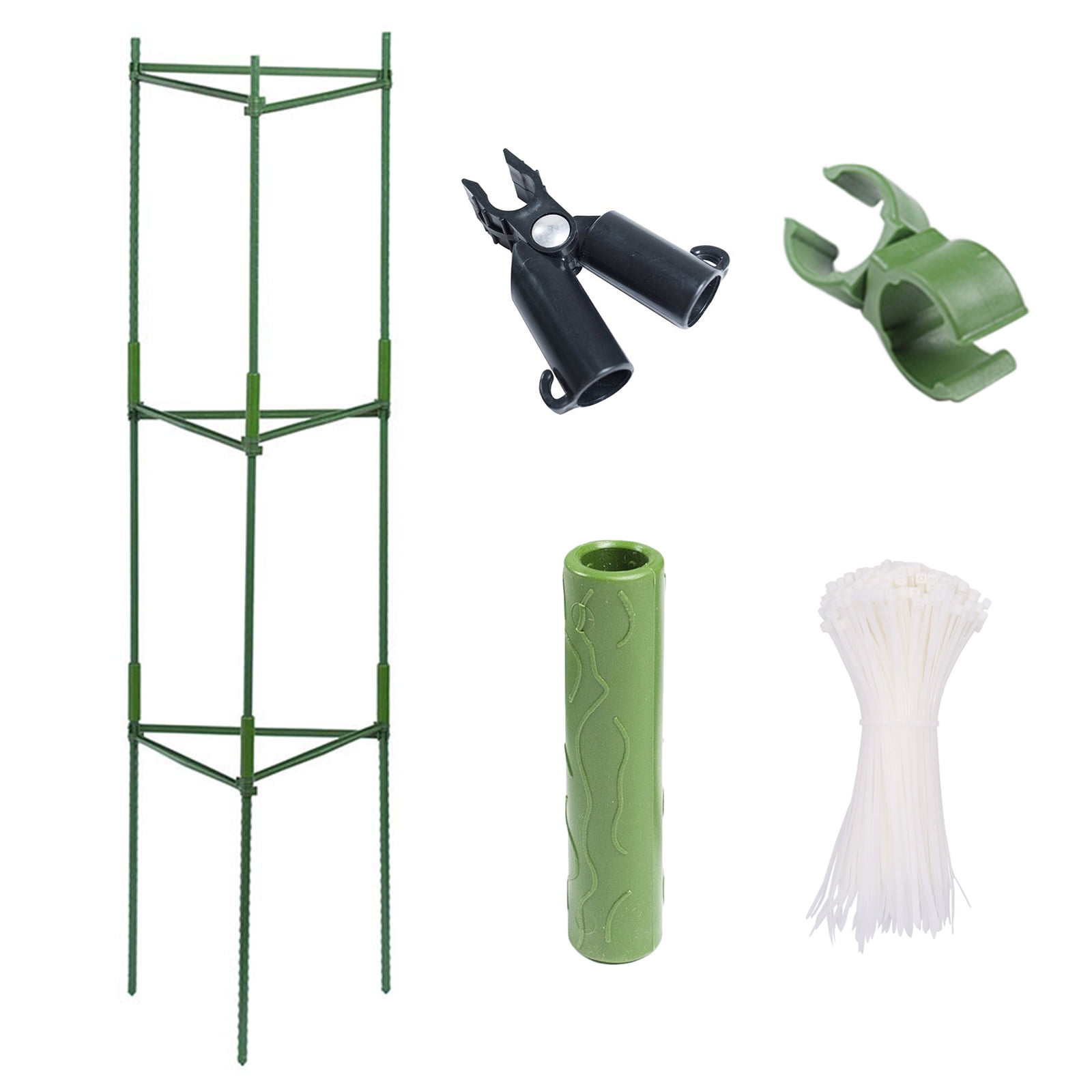 Plant Cage Tool 3Pcs Set Stakes Vegetable Trellis Plastic Garden Planting Tools Plants Racks