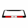 thumbnail image 2 of Sloboki National Flag of Canada License Plate Frame Universal Aluminum Metal Car Tag Holders Cars Decor, 2 of 5